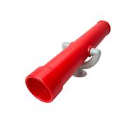 OTITU Jumelles pour Tour De Jeu, Accessoire De Maisonnette - Jumelles en Plastique - Jumelles pour Enfants pour Tours d'escalade Maisonnette Jouet pour Enfants Jardin Rouge et Gris