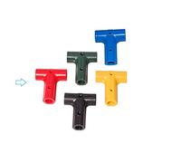 OTITU Just Fun Jonction de Type T pour Corde armée ø 16 mm - Rouge