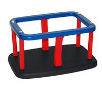 OTITU Just Fun Siège de balançoire avec Plaque en Aluminium pour bébé espaces publics - Noir