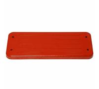 OTITU Just Fun Siège de balançoire en Caoutchouc avec Plaque en métallique - Rouge