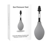 Otizen Pompetta - Solution Naturelle pour Apaiser les Acouphènes. Réduction des Sifflements d'Oreilles et du Mal des Transports. Confort Quotidien avec Silicone Doux (Gris, regular)