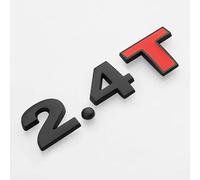 OTJSM Autocollant De Logo De Déplacement De Voiture pour Volvo XC90 2015-2023, 3D Métal Plaque D'Emblème Sport Lettres Digitals Badge Auto Décoration Accessoires,B-2.4T