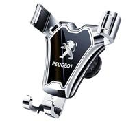 OTJSM Support Téléphone Voiture pour Peugeot 3008 2009-2013, Porte Voiture Telephone Tableau de Bord Rotation 360° Opération à Une Main Attache Voiture,Voiture Accessoires