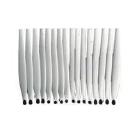 OTKSMDYY Hélices Blanches en Fibre De Carbone Et Plastique for Drone DJI Agras T20P/T40/T50 U5413 L5415(Full Set of 16 pcs)