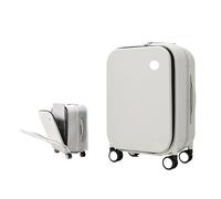 OTKSMDYY Valise À roulettes Compatible avec Cadre en Aluminium Mixi, Belle Cabine D'embarquement 18, 20 Et 24 Pouces M9260(Klein Blue,18Inches 450mm)