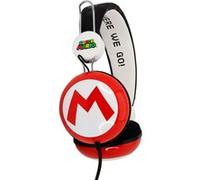OTL Technologies Casque Super Mario Icon Core Tween – vol. limité 85 dB – Rouge/Blanc