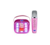 Otl - Light Up Wireless Karaoke Speaker W/ Microphone - Peppa Pig Toy NEUF