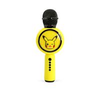 OTL Technologies Microphone karaoké Pokémon Pikachu avec Haut-Parleur sans Fil et lumières LED