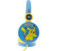 OTL Technologies Casque d'écoute filaire pour enfants Pokémon Pikachu Bleu et Jaune