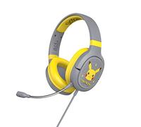 OTL Technologies Pokémon PK0862 casque Casques Avec fil Arceau Gaming Gris, Jaune