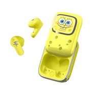 OTL Technologies Casque sans Fil Bob l'éponge avec étui de Charge Coulissant et lumière LED Spongebob