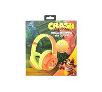 OTL Technologies Casque sans Fil Pliable Crash Bandicoot avec lumière LED
