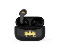 OTL Technologies Écouteurs TWS DC0857 Batman Bluetooth 5.0 Sans fil avec boîtier de chargement
