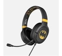 OTL Technologies DC Comics Batman Pro G1 Écouteurs Avec fil Arceau Jouer Noir, Or Noir G