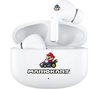 OTL Technologies Écouteurs Bluetooth 5.1 pour enfants OTL Technologies Mariokart avec boîtier de recharge, blanc