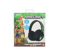 OTL Technologies Écouteurs sans Fil Minecraft Pliables avec lumière LED