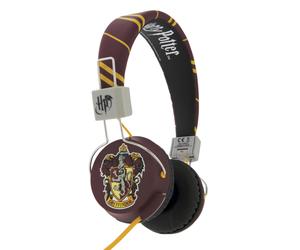OTL Technologies Harry Potter Gryffindor Crest Casques Avec fil Arceau Musique Noir, Or, Rouge, Blanc
