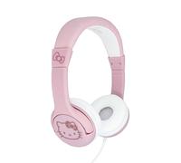 OTL Technologies HK1180 Hello Kitty Kids Casque Filaire Oreilles Rouge et Blanc