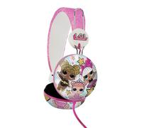 L.O.L. Surprise ! Casque stéréo filaire pour enfants Blanc/Rose – OTL Technologies