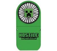 OTL Technologies Ventilateur portable pliable Minecraft Creeper de couleur verte