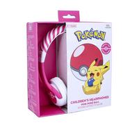 OTL Technologies Pokémon Casque Filaire Enfant Pokémon Pokémon Rose 3-7 Ans