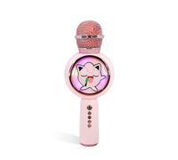 OTL Technologies Microphone karaoké sans fil Pokemon Jiggly Puff Popsing Mode changeur de voix Rose