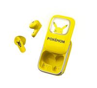 Pokémon Écouteurs sans fil Pikachu boîtier coulissant et LED intégrés