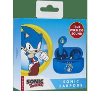 Otl Technologies Sonic The Hedgehog Lets Roll Earpods Bleu