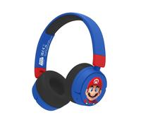OTL Technologies Super Mario SM1001 casque Avec fil &sans fil Arceau Gaming USB Type-C Bluetooth Bleu, Rouge