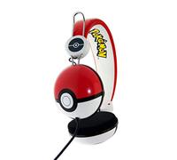 OTL Technologies Casques Pokémon Pokeball – avec fil, arceau, musique – Rouge