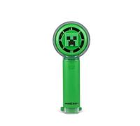 OTL Technologies Ventilateur manuel silencieux MINECRAFT avec batterie rechargeable USB-C et trois vitesses