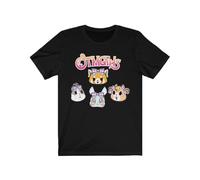 OTM Girls Aggretsuko, Retsuko, Manaka, Anime Unisex Jersey Short Sleeve Tee