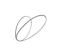 OTMFDPBG Courroie de Scanner d'alimentation de Documents ADF, pour imageRUNNER 2202DN 2002L 2004N 2006AD 2206N 2202G 2204AD 2425 2202 2002 2206 2004(Belt)