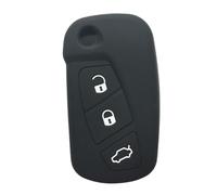 OTMIK Coque en silicone pour e voiture Ford KA MK2 Urban Street à 3 boutons (Noir)