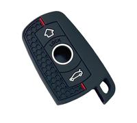 OTMIK Étui en Silicone pour clé de Voiture Compatible avec Les séries BMW 1 3 5 6 7 X1 X5 X6 E90 E92 E93 E60 Accessoires pour Coques de clés