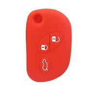 OTMIK Silicone pour e Voiture étui pour Maserati Ghibli Levante GranTurismo GranCabrio Accessoires pour Porte clés (Rouge)