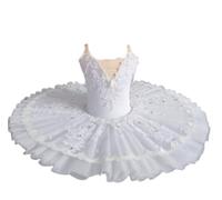 OTMYIGO ,B,120, Robe de compétition de Danse pour fillestutu Danse crêpe, crêpe Danse Robe