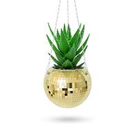 OtNiap Disco Ball Planter - Or, Suspendu, Intérieur, 15,7 x 15,7 x 66 cm (l x L x H)
