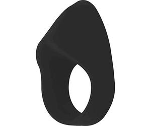 Oto Anillo Vibrador Recargable Negro
