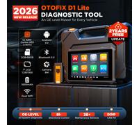 OTOFIX D1 Lite Appareil de diagnostic OBD2, Scanner de diagnostic automobile pour tous les systèmes, Lecteur de codes de voiture avec test actif, 38+ fonctions de service, Réinitialisation de l'huile,