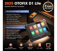 OTOFIX D1 Lite Bluetooth OBD2 Scanner automobile bidirectionnel Outil de diagnostic Mise à jour gratuite pendant 2 ans Protocoles CANFD DoIP