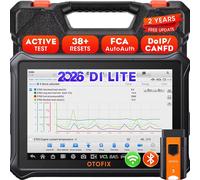 OTOFIX D1 LITE OBD2 Scanner, outil de diagnostic automobile, outil de scan Bluetooth, diagnostic CAN FD pour toutes les voitures, mise à jour pendant 2 ans D1 Lite