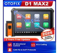OTOFIX D1 Max2 Scanner bidirectionnel Outil de diagnostic automobile Codage ECU DoIP & CANFD Mise à jour sur 2 ans Version améliorée du D1 PROS Diagnostic Tool
