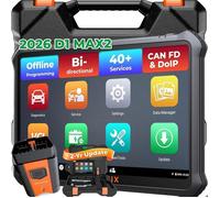 OTOFIX D1 MAX2 Valise de Diagnostic Auto, Outil Diagnostic Auto de Tous Les Systèmes, Codage ECU, Test Actif, Mise à jour de 2 ans