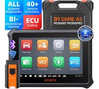 OTOFIX D1 Outil de Diagnostic Auto, Valise Diagnostic de Tous Les Systèmes de Codage ECU, Test Actif, 40+ Services, CAN FD et DoIP