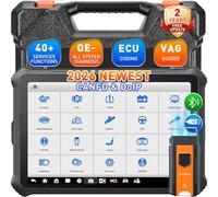 OTOFIX D1 PROS2 Valise Diagnostic Auto Contrôle Bidirectionnel Codage ECU | Diagnostics de Tous Les Systèmes de Niveau OE, 40+ services, Analyse Automatique 2.0, CANFD et DOIP, Mise à Jour de 2 Ans