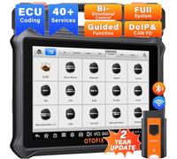 OTOFIX D1 Scanner de Diagnostic de Voiture, Outil d'analyse Bidirectionnel 2025, Diagnostic Complet du Système OE, Codage ECU, Plus de 40 Services, CANFD/DoIP, Programmation Clé, Mise à Jour de 2 Ans