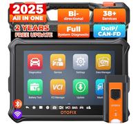 OTOFIX Valise Diagnostic Auto D1 Lite, 2025 Tous Les Diagnostic Voiture du système avec Test Actif, 38+ Fonctions de Service, réinitialisation de l'huile, EPB, SAS, BMS, 2 Ans de Mise à Jour Gratuite