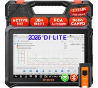 OTOFIX Valise Diagnostic Auto D1 Lite Diagnostic Voiture Tous systèmes | Commande Bidirectionnelle, 38+ Services, 3000+ Tests Actifs, CANFD et DOIP, FCA SGW, VIN Automatique, Mise à Jour De 2 Ans