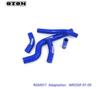 Otom-Kit De Tuyau De Moto En Silicone Bleu,Liquide De Refroidissement Moteur De Motocross,Tube De Gel Sous Vide Pour Yamaha Yz250 Yz250x Wr250f Yz450f - Type Rgm017